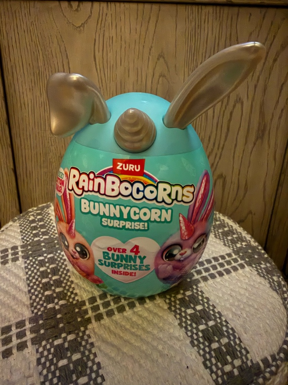 ZURU Rainbocorns Bunnycorn Surprise Toy - Turquoise & Silver